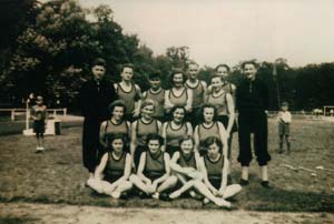 Frauenmannschaft auf dem Holzhof Elsterwerda